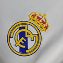 Camisa Pronta Entrega Real Madrid Home 2011/12 - Adidas Retrô Masculina - Branca/Dourada