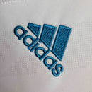 Camisa Pronta Entrega Real Madrid Home 2017/18 - Adidas Retrô Masculina - Branca/Azul