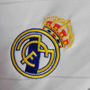 Camisa Pronta Entrega Real Madrid Home 2017/18 - Adidas Retrô Masculina - Branca/Azul