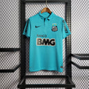 Camisa Pronta Entrega Santos Away 2011/12 - Nike Retrô Masculina - Azul/Preta