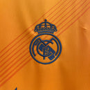 Camisa Real Madrid Away 2024/25 - Torcedor Adidas Masculina - Laranja/Preta