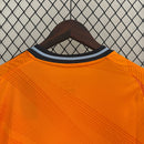 Camisa Real Madrid Away 2024/25 - Torcedor Adidas Masculina - Laranja/Preta