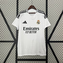 Camisa Real Madrid Home 2024/25 - Adidas Torcedor Masculina - Branca/Preta