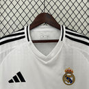 Camisa Real Madrid Home 2024/25 - Adidas Torcedor Masculina - Branca/Preta