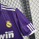 Camisa Real Madrid Third 2010/11 - Adidas Retrô Masculina - Roxa/Branca