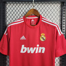 Camisa Real Madrid Third 2011/12 - Adidas Retrô Masculina - Vermelha/Branca