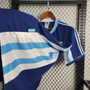 Camisa Seleção Argentina Away 1998 - Adidas Retrô Masculina - Azul/Branca