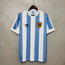 Camisa Argentina Home 1978 - Adidas Retrô Masculina - Azul/Branca