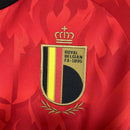 Camisa Pronta Entrega Seleção Bélgica Home 2026/27 - Adidas Torcedor Masculina - Vermelha/Amarela