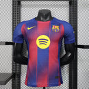 Camisa Barcelona Home 2025/26 - Nike Jogador Masculina - Azul/Vermelha