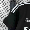 Camisa Real Madrid 2026/27 - Sports Torcedor Masculina - Preta/Branca
