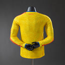 Camisa Colombia Home 2026  - Versão Jogador - Manga Longa