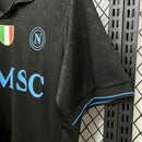 Camisa Napoli Third 2025/26 - EA7 Torcedor Masculina - Preta/Azul