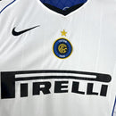 Camisa Pronta Entrega Inter de Milão Away 2004/05 - Nike Retrô Masculina - Branca/Azul