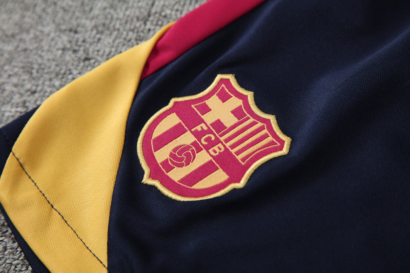 Kit Treino (Camisa + Shorts) - Barcelona 2024/25