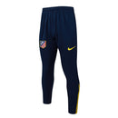 Conjunto de Treino Half Ziper Atlético de Madrid 2025/26 - Nike Jaqueta + Calça - Azul/Amarela