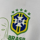 Camisa Seleção Brasil Edição Especial 2026/27 - Jordan Torcedor Masculina - Branca/Verde