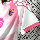 Camisa Barcelona Edição Especial 2025/26 - Nike Torcedor Masculina - Branca/Rosa
