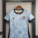 Camisa Seleção Portugal Away 2023/24 - Nike Torcedor Feminina - Azul/Branca
