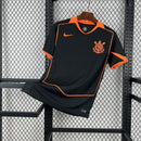 Camisa Corinthians Black 2025/26 - Nike Torcedor Masculina - Preta/Laranja