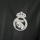 Camisa Pronta Entrega Real Madrid Treino 2025/26 - Adidas Torcedor Masculina - Preta/Branca