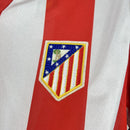 Camisa Atlético de Madrid Home 1982/83 - Retrô Masculina - Vermelha/Branca