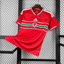 Camisa Seleção País de Gales Home 2026/27 - Adidas Torcedor Masculina - Vermelha/Verde
