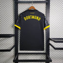 Camisa Borussia Dortmund Away 2023/24 - Puma Torcedor Masculina - Preta/Amarela
