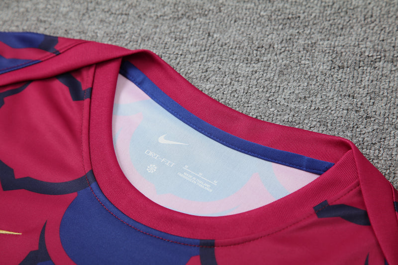 Kit Treino (Regata + Shorts) - Barcelona 2024/25