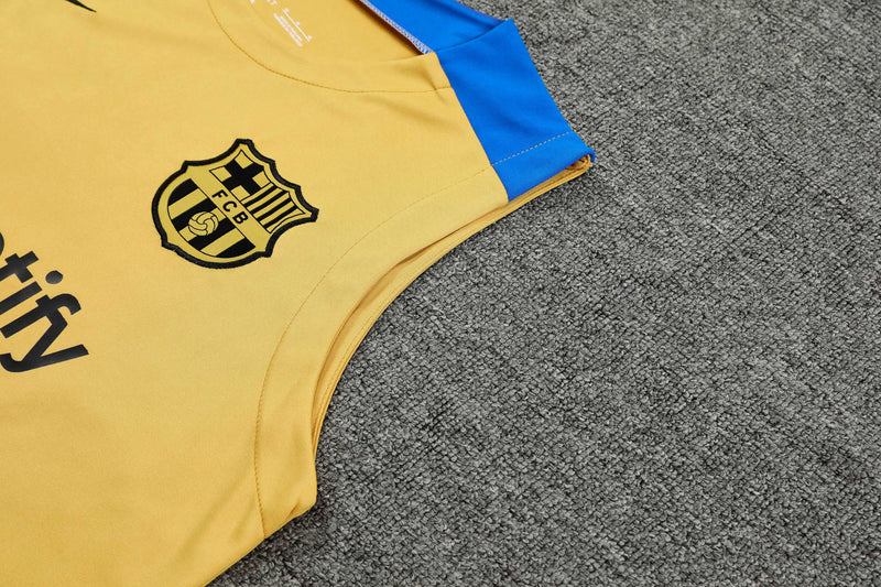 Kit Treino (Camisa + Shorts) - Barcelona 2024/25