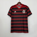 Camisa Flamengo Home 2019/20 - Adidas Retrô Masculina - Vermelha/Preta