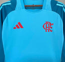 Camisa Pronta Entrega Flamengo Treino 2025/26 - Adidas Torcedor Masculina - Azul/Vermelha