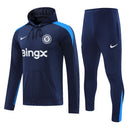 Conjunto Moleton+Calça Chelsea 24/25