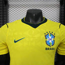 Camisa Pronta Entrega Brasil Home 2026/27 - Nike Jogador Masculina - Amarela/Verde