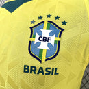 Camisa Brasil Home 2026/27 - Nike Jogador Masculina - Amarela/Verde