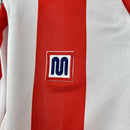 Camisa Atlético de Madrid Home 1982/83 - Retrô Masculina - Vermelha/Branca