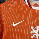 Camisa Seleção Holanda Home 2025/26 - Nike Torcedor Masculina - Laranja/Branca