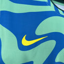 Camisa Seleção Brasil Pré Jogo 2026/27 - Nike Torcedor Masculina - Azul/Verde