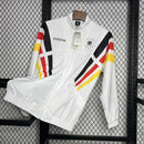 Jaqueta Corta Vento Seleção Alemanha Adidas - Branca/Preta