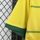 Camisa Seleção Brasil Home 1994 - Adidas Retrô Masculina - Amarela/Verde