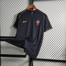 Camisa Portugal Away 2006/07 - Nike Retrô Masculina - Preta/Amarela