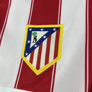 Camisa Atlético de Madrid Home 2003/04 - Nike Retrô Masculina - Vermelha/Branca