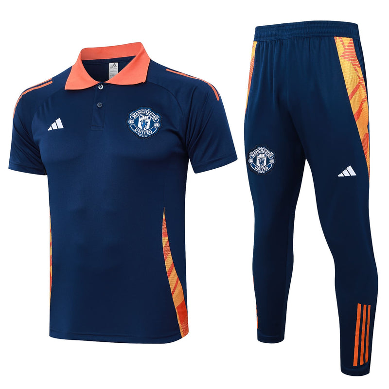 Kit Treino (Camisa + Calça) - Manchester United 2024/25