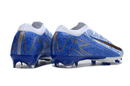 Chuteira Campo Pronta Entrega Nike Air Zoom Mercurial Vapor Elite - Azul/Branca