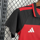 Camisa Flamengo Home 2026/27 - Adidas Torcedor Feminina - Vermelha/Preta