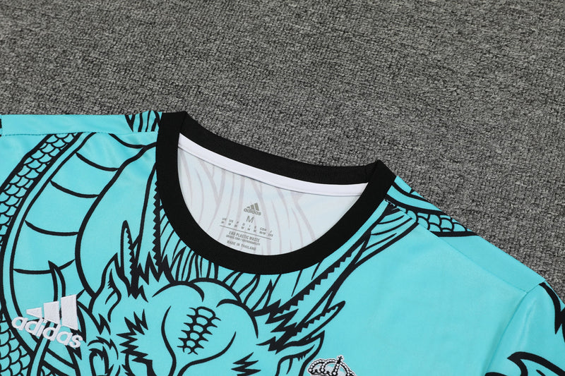 Kit Treino (Camisa + Shorts) - Real Madrid 2024/25 Dragon
