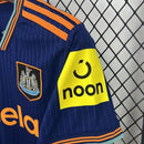 Camisa NewCastle Third 2025/26 - Adidas Torcedor Masculina - Azul/Laranja