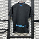 Camisa Napoli Third 2025/26 - EA7 Torcedor Masculina - Preta/Azul
