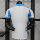 Camisa Olympique de Marseille Home 2025/26 - Puma Jogador Masculina - Branca/Azul