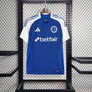 Camisa Pronta Entrega Cruzeiro Home 2025/26 - Adidas Torcedor Masculina - Azul/Branca